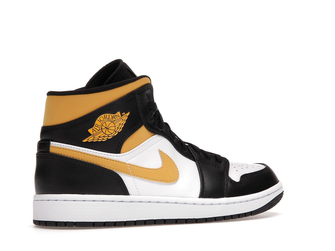 Nike Air Jordan 1 Mid Pollen Black University Gold Nike Air Jordan 1 Mid Pollen Black University Gold