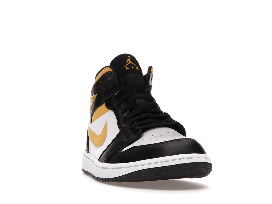Nike Air Jordan 1 Mid Pollen Black University Gold Nike Air Jordan 1 Mid Pollen Black University Gold