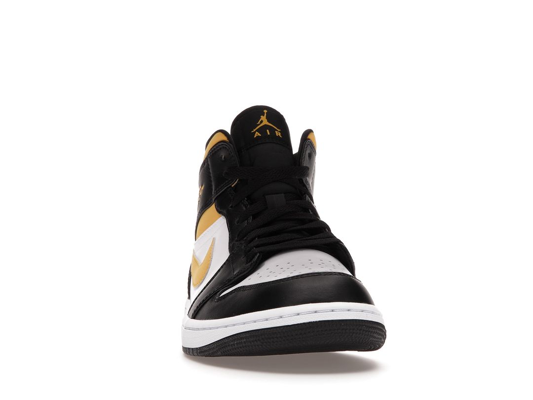 Nike Air Jordan 1 Mid Pollen Black University Gold Nike Air Jordan 1 Mid Pollen Black University Gold