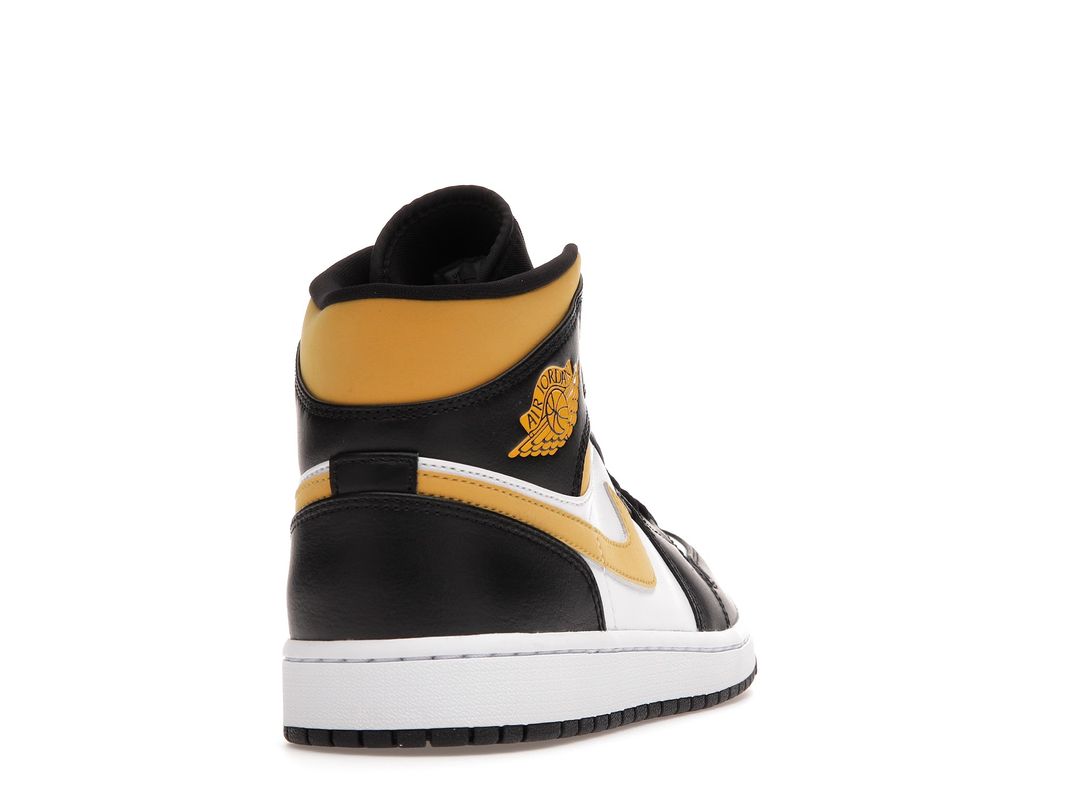 Nike Air Jordan 1 Mid Pollen Black University Gold Nike Air Jordan 1 Mid Pollen Black University Gold