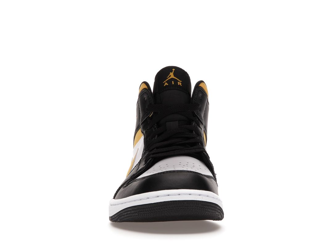 Nike Air Jordan 1 Mid Pollen Black University Gold Nike Air Jordan 1 Mid Pollen Black University Gold