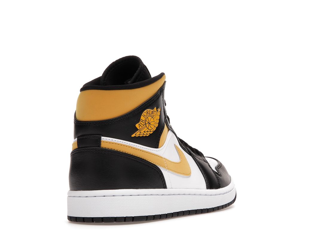 Nike Air Jordan 1 Mid Pollen Black University Gold Nike Air Jordan 1 Mid Pollen Black University Gold