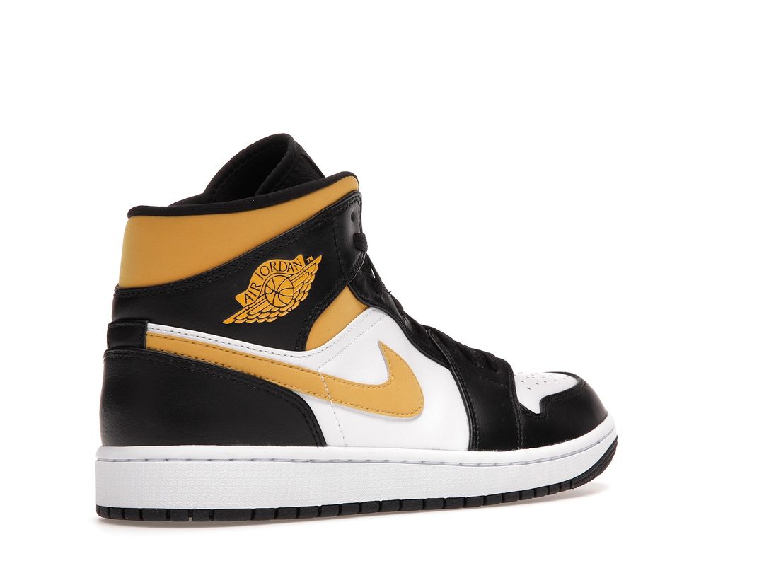 Nike Air Jordan 1 Mid Pollen Black University Gold Nike Air Jordan 1 Mid Pollen Black University Gold