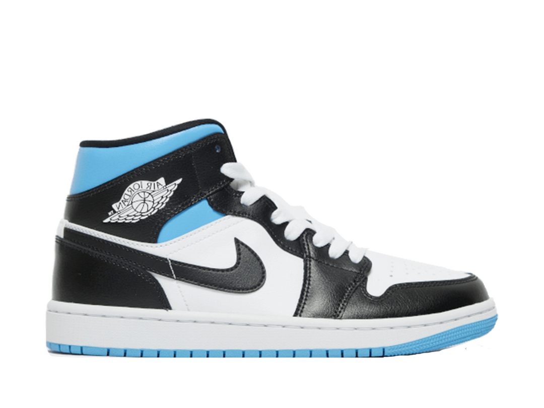 Nike Air Jordan 1 Mid Royal Black Blue (W)