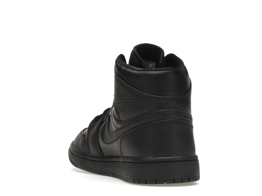 Nike Air Jordan 1 Mid Triple Black Nike Air Jordan 1 Mid Triple Black