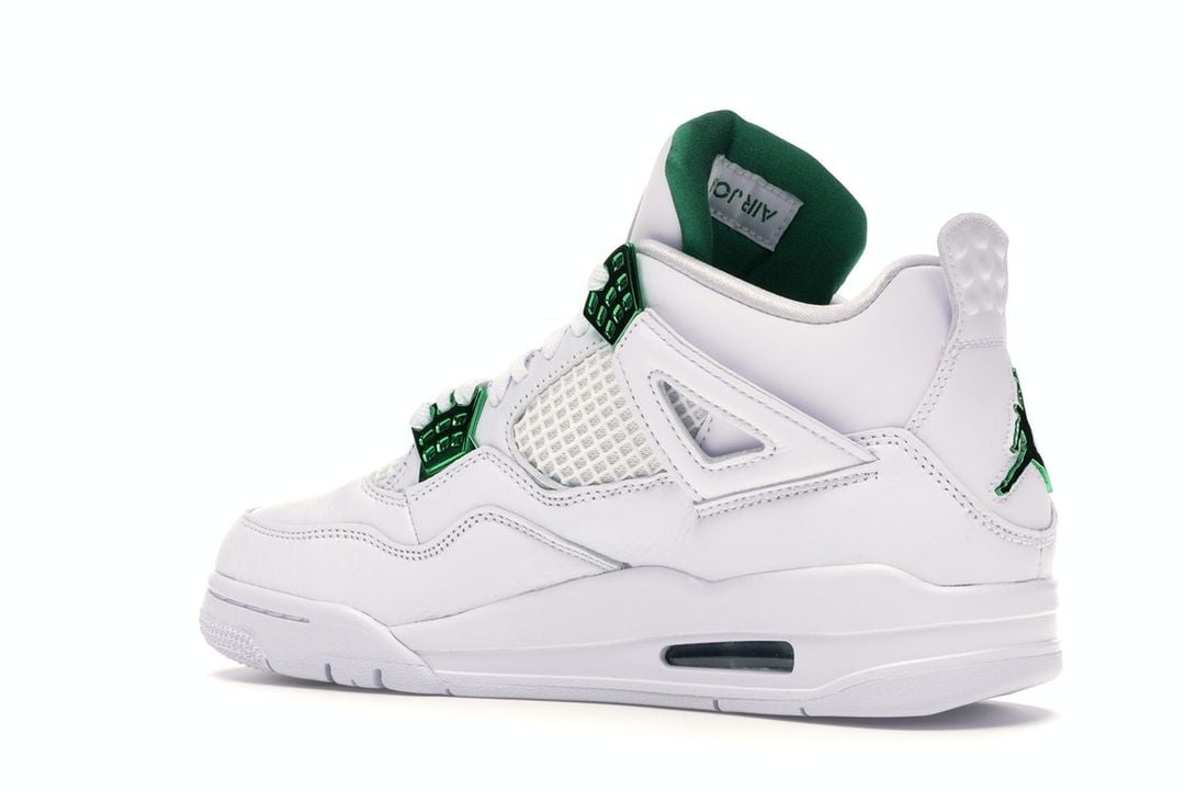 Nike Air Jordan 4 Retro Metallic Green Nike Air Jordan 4 Retro Metallic Green