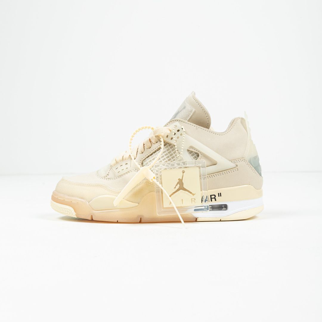 Nike Air Jordan 4 X Off-White Sp Sail (W)