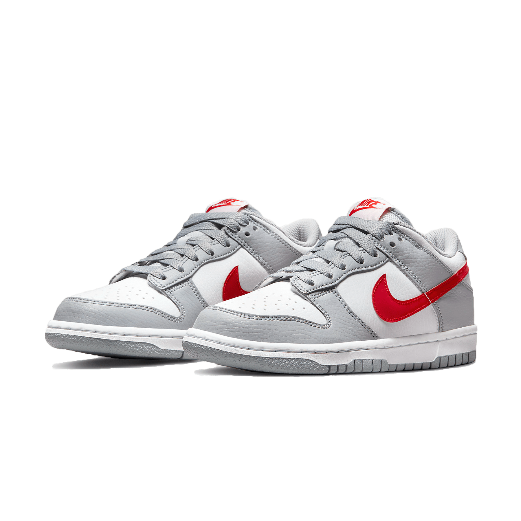 Nike Dunk Low GS ‘Grey Red’ Nike Dunk Low GS ‘Grey Red’
