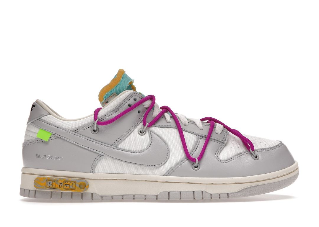 Nike Dunk Low Off-White Lot 7 Nike Dunk Low Off-White Lot 7