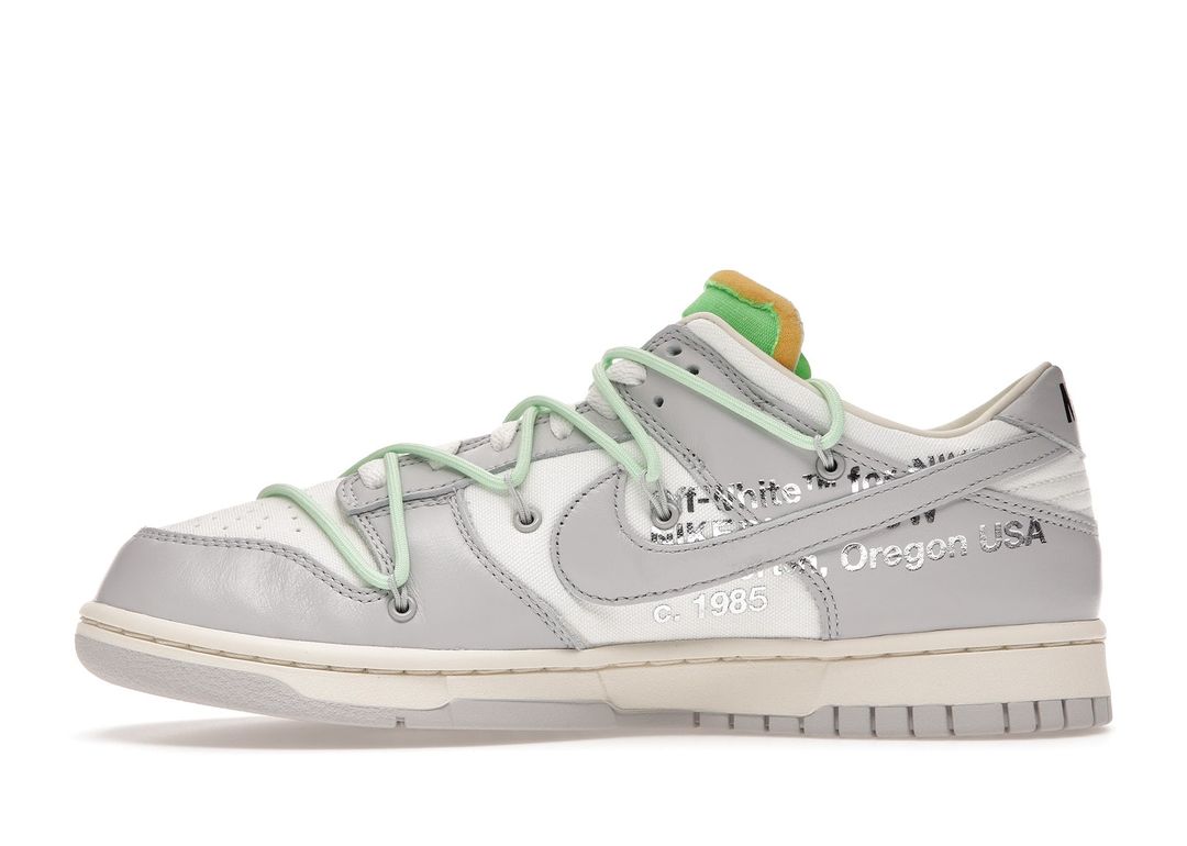 Nike Dunk Low Off-White Lot 7 Nike Dunk Low Off-White Lot 7