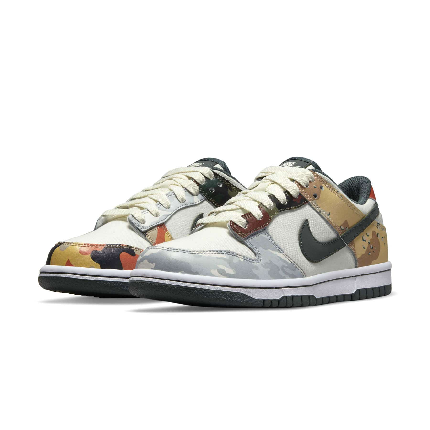 Nike Dunk Low SE GS ‘Sail Multi-Camo’