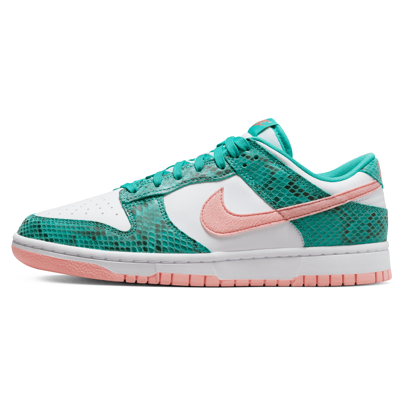 Nike Dunk Low ‘Washed Teal Snakeskin’