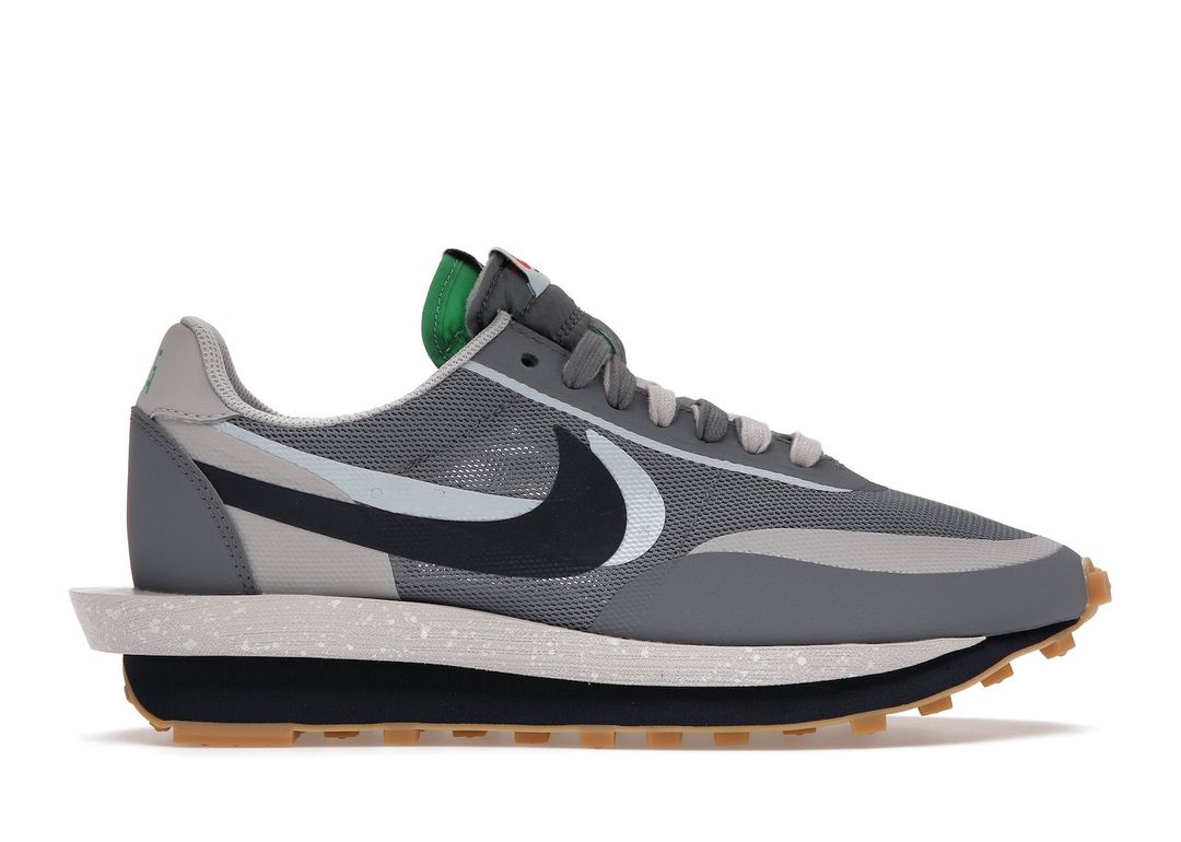 Nike Ld Waffle Sacai Clot Kiss Of Death 2 Cool Grey