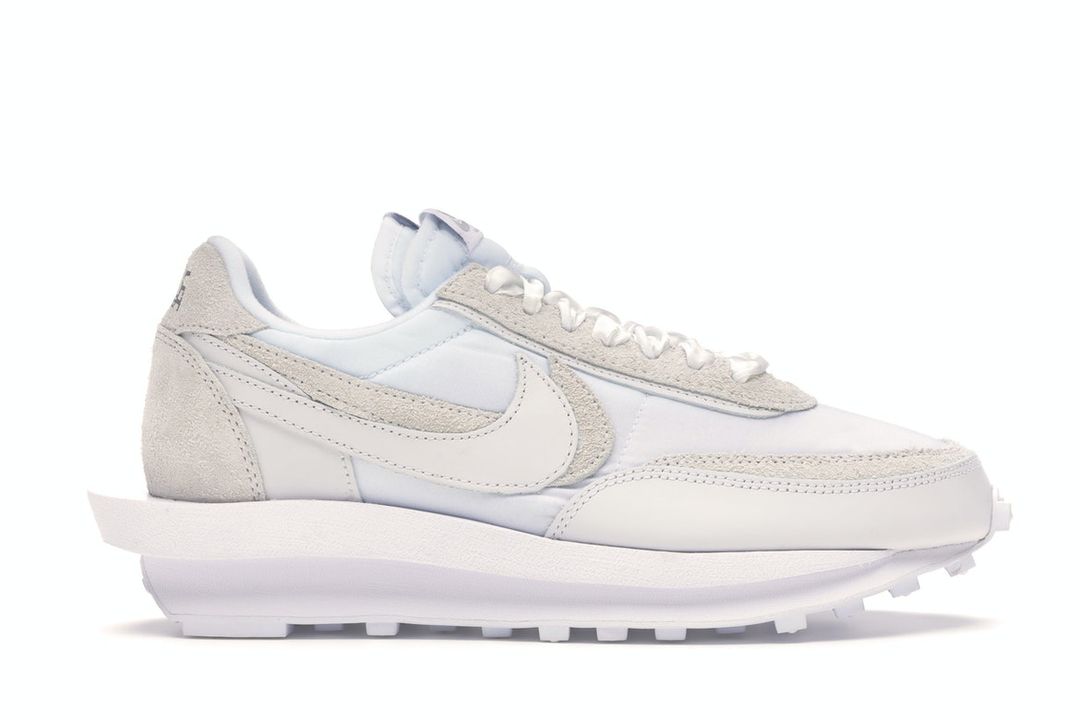 Nike Ldwaffle X Sacai White Nylon