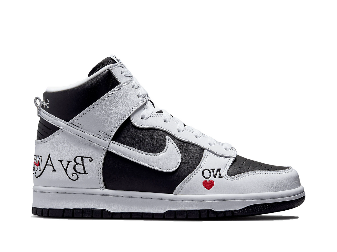 Nike Sb Dunk High X Supreme By Any Means Black Stormtrooper
