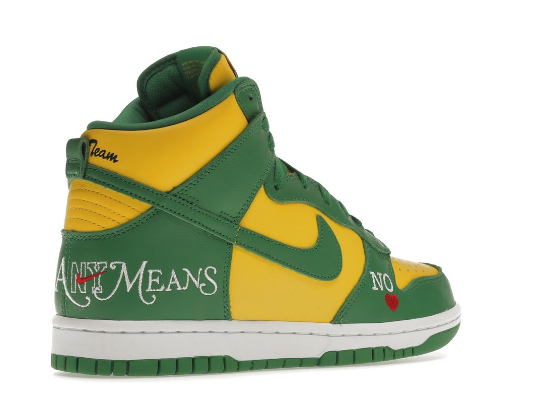 Nike Sb Dunk High X Supreme By Any Means Brazil Nike Sb Dunk High X Supreme By Any Means Brazil
