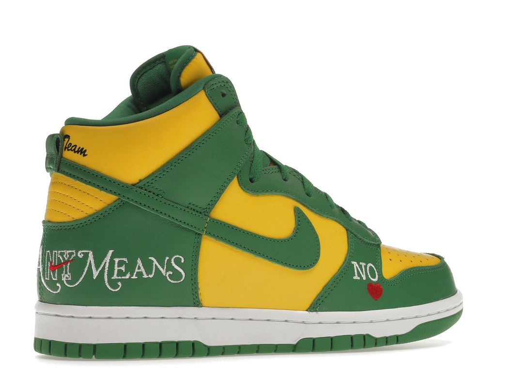 Nike Sb Dunk High X Supreme By Any Means Brazil Nike Sb Dunk High X Supreme By Any Means Brazil