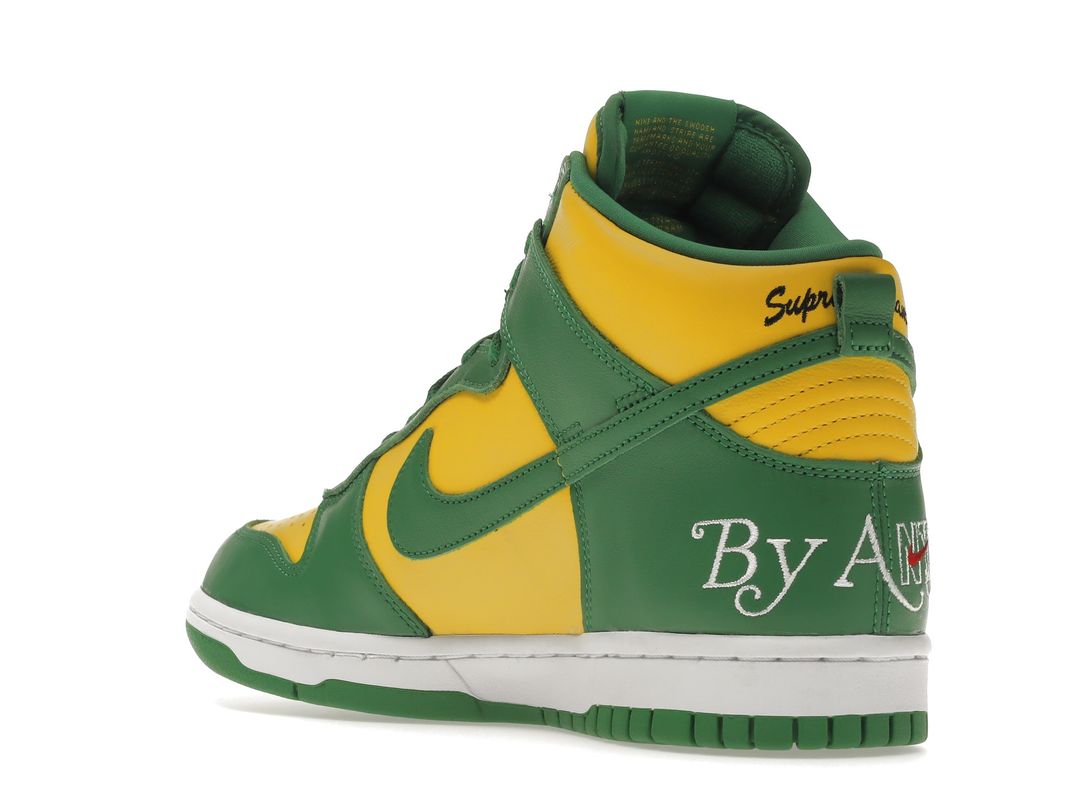 Nike Sb Dunk High X Supreme By Any Means Brazil Nike Sb Dunk High X Supreme By Any Means Brazil