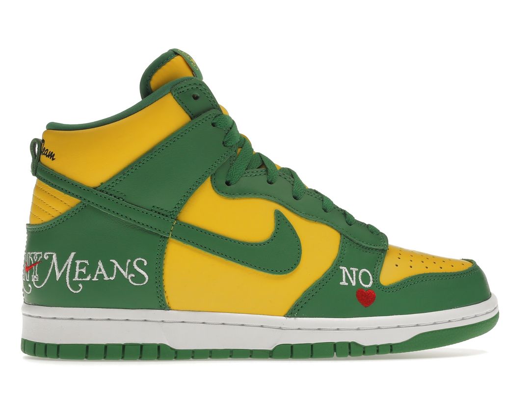 Nike Sb Dunk High X Supreme By Any Means Brazil Nike Sb Dunk High X Supreme By Any Means Brazil