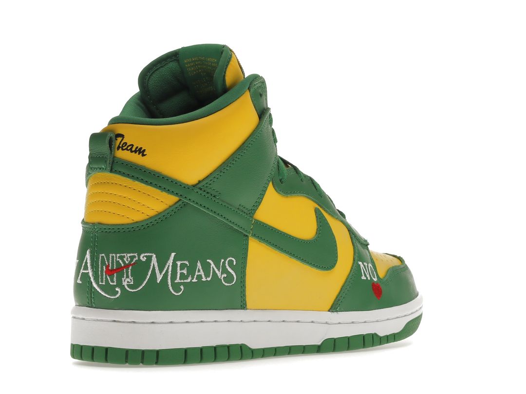 Nike Sb Dunk High X Supreme By Any Means Brazil Nike Sb Dunk High X Supreme By Any Means Brazil