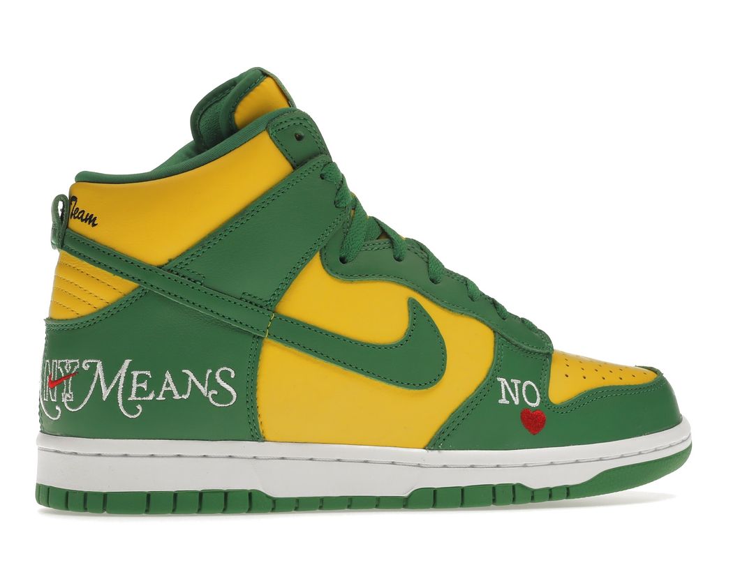 Nike Sb Dunk High X Supreme By Any Means Brazil Nike Sb Dunk High X Supreme By Any Means Brazil