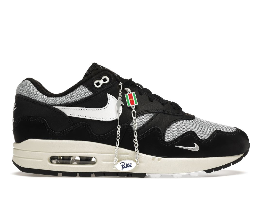 Nike X Patta Air Max 1 Waves Black