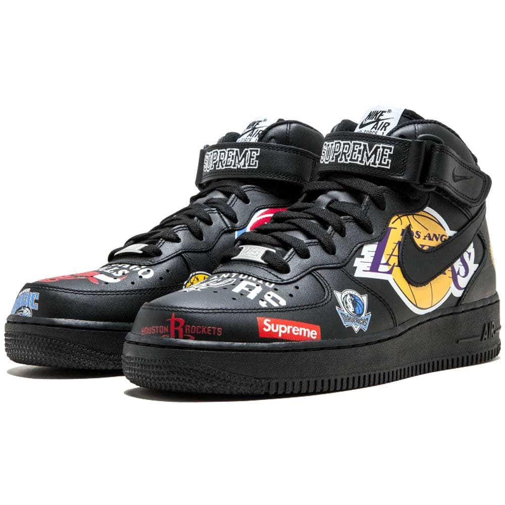 Supreme x NBA x Air Force 1 Mid 07 ‘Black’