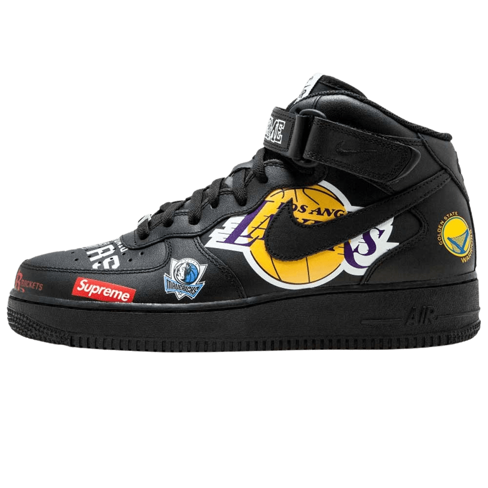 Supreme x NBA x Air Force 1 Mid 07 ‘Black’