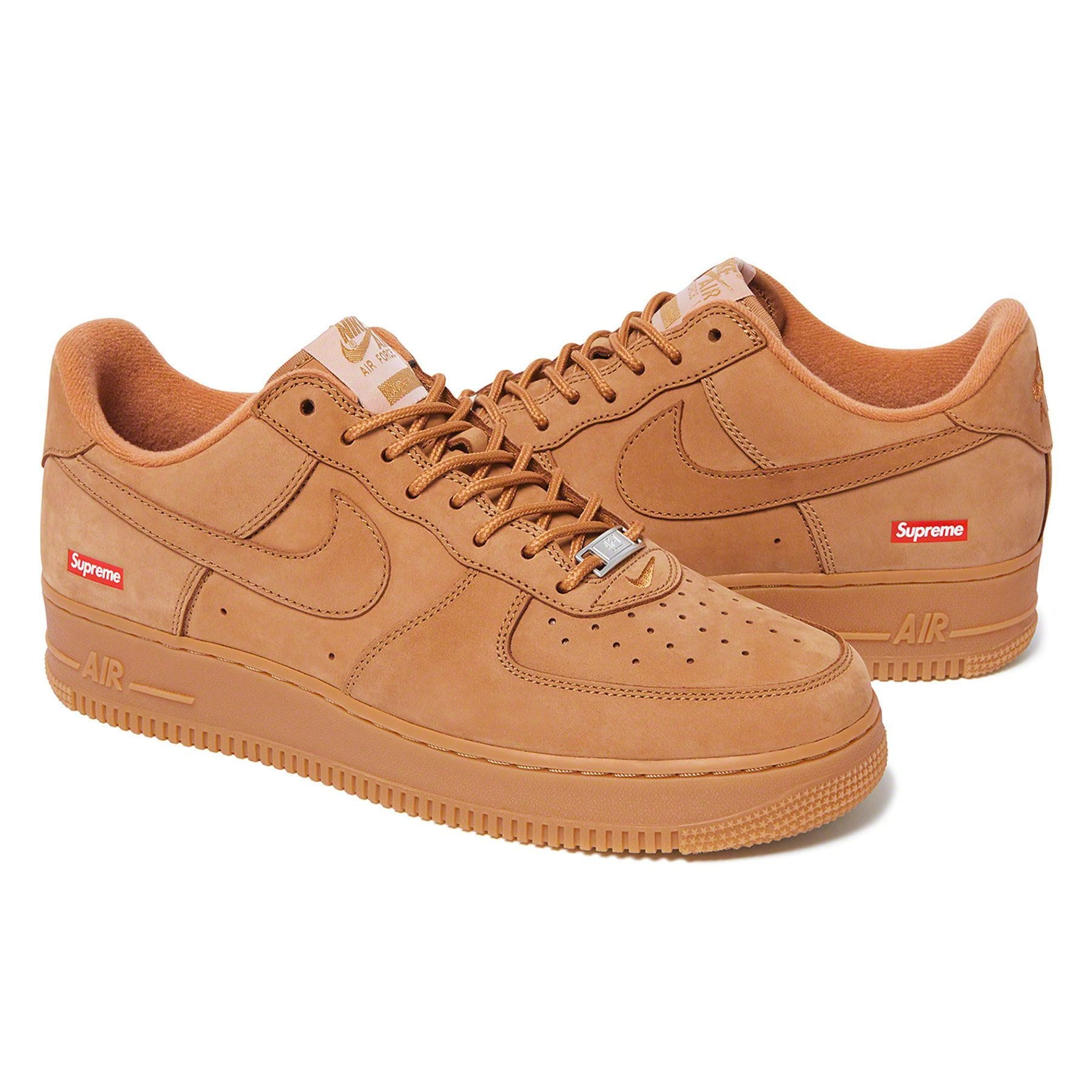 Supreme x Nike Air Force 1 Low SP ‘Flax’