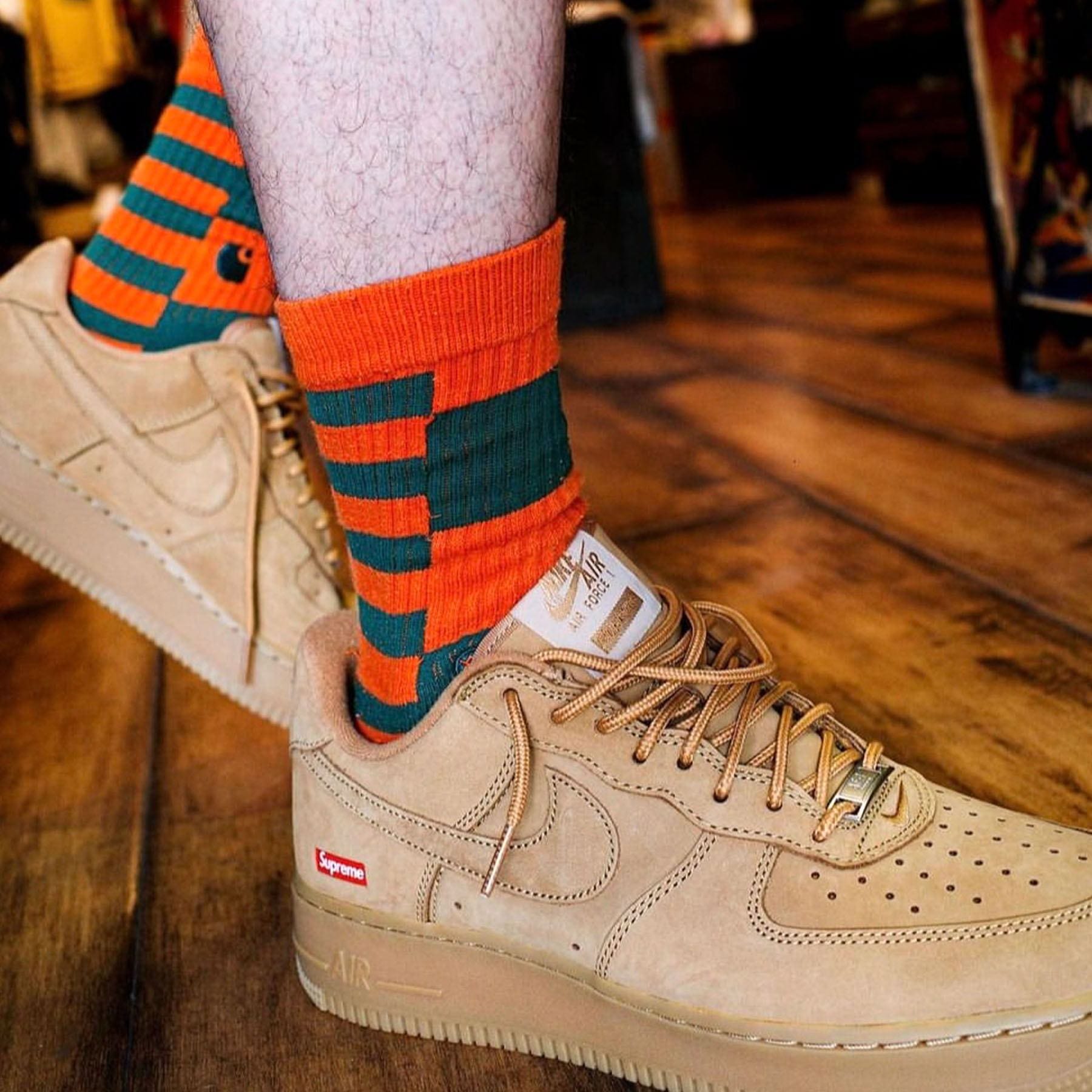 Supreme x Nike Air Force 1 Low SP ‘Flax’ Supreme x Nike Air Force 1 Low SP ‘Flax’