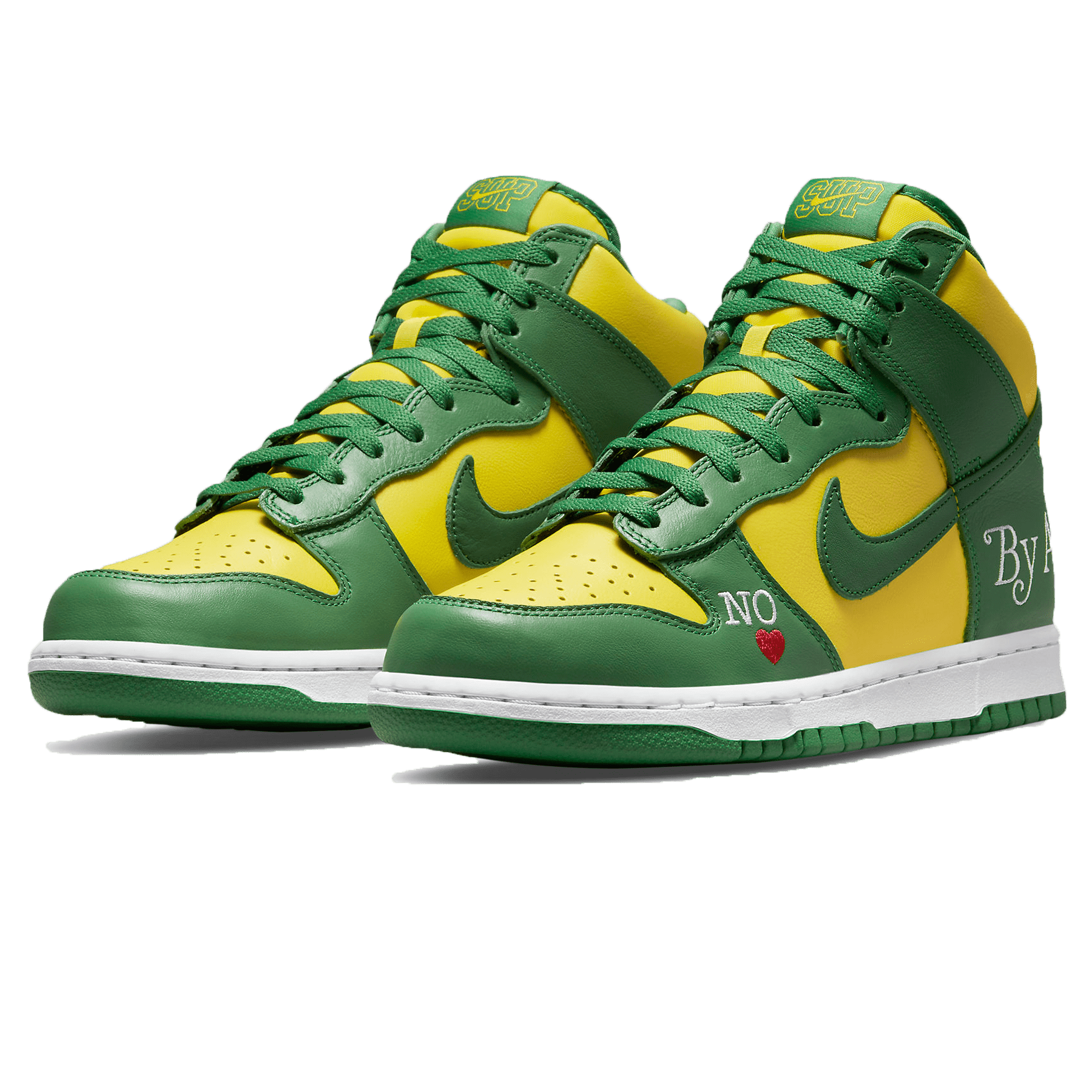 Supreme x Nike Dunk High SB ‘By Any Means – Brazil’
