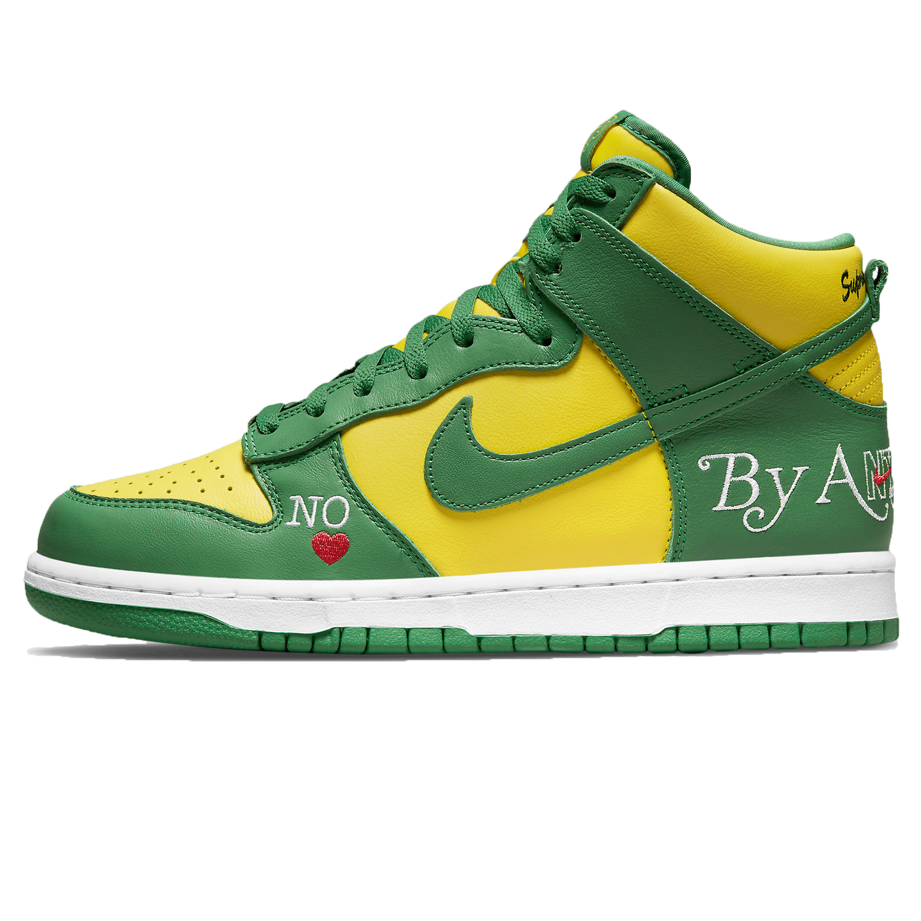Supreme x Nike Dunk High SB ‘By Any Means – Brazil’