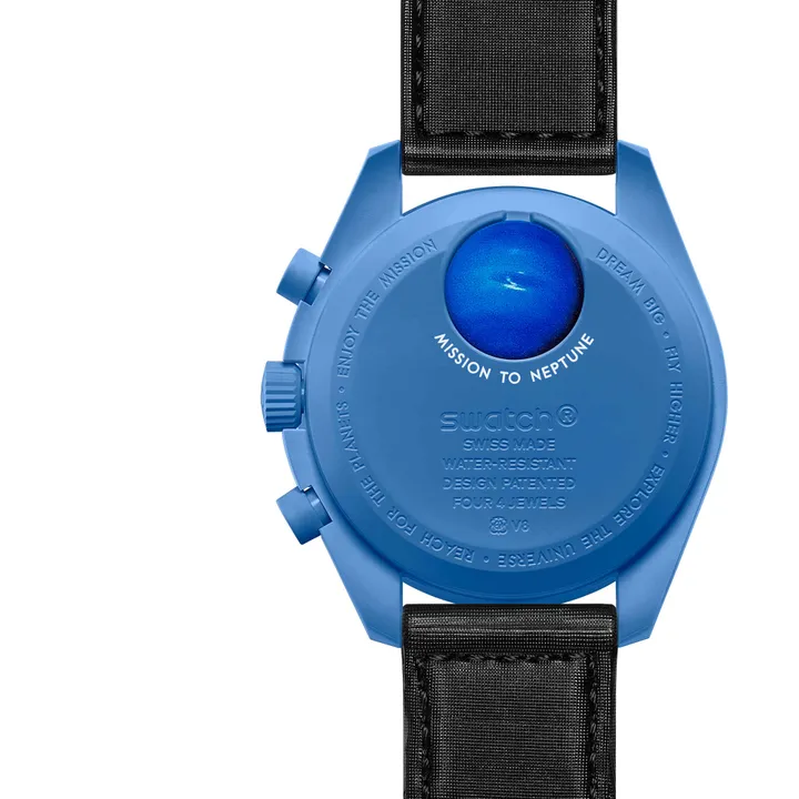Swatch X Omega Bioceramic Moonswatch Mission To Neptune Swatch X Omega Bioceramic Moonswatch Mission To Neptune